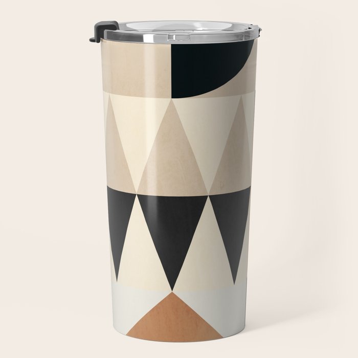 Geometric Shapes 252 Travel Mug Gallery Image 3