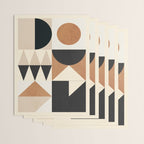 Geometric Shapes 252 Wrapping Paper Gallery Image 3