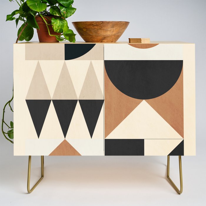 Geometric Shapes 252 Credenza Gallery Image 1