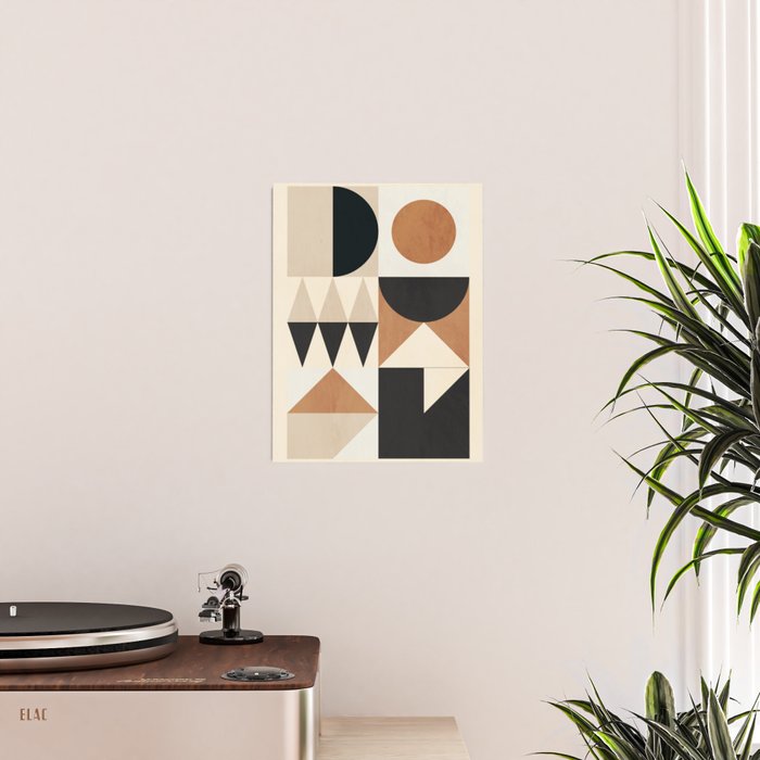 Geometric Shapes 252 Poster Gallery Image 2