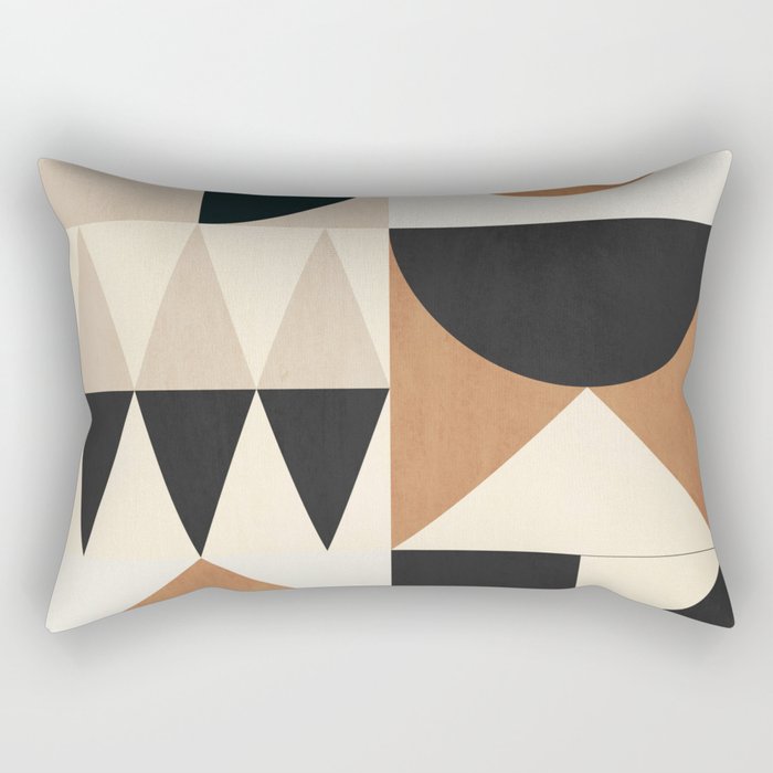 Geometric Shapes 252 Rectangular Pillow Gallery Image 2