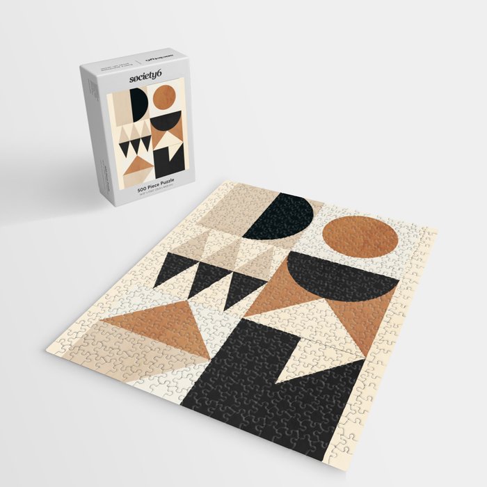 Geometric Shapes 252 Jigsaw Puzzle Gallery Image 2