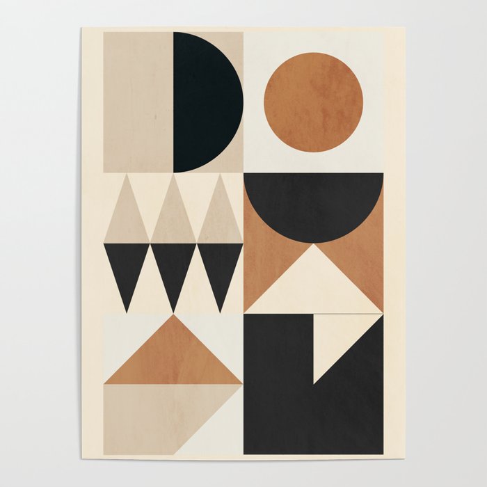 Geometric Shapes 252 Poster Gallery Image 4