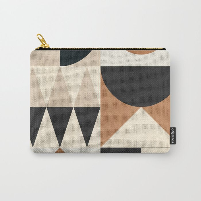 Geometric Shapes 252 Carry All Pouch Gallery Image 1