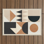 Geometric Shapes 252 Outdoor Rug Gallery Image 1