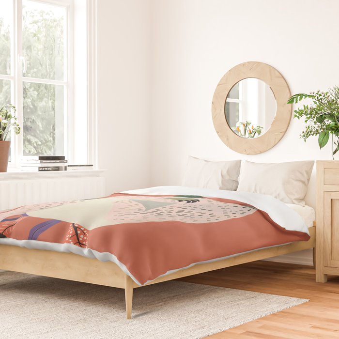 Just Slothin' Around Duvet Cover Gallery Image 2