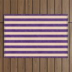 STRIPES 001 H - Fig Outdoor Rug Gallery Image 1