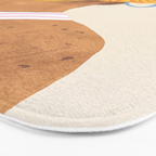 Baseball girl Bath Mat Gallery Image 3