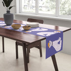 Snow Leopard Table Runner Gallery Image 2