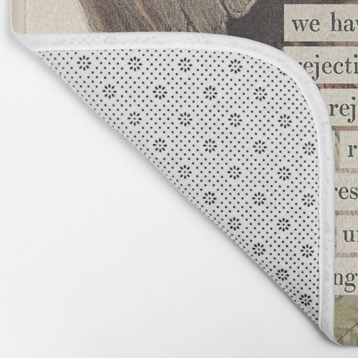 Bird Divinations: Hoopoe (about: almanacofbirds.org) Bath Mat Gallery Image 2