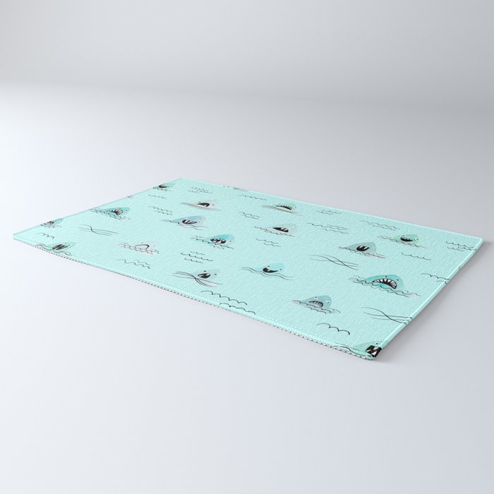 Sharkhead - Shark Pattern Rug Gallery Image 3