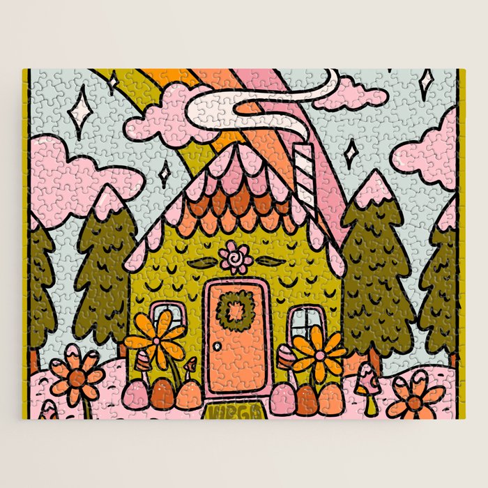 Virgo Gingerbread House Jigsaw Puzzle Gallery Image 1