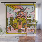 Virgo Gingerbread House Wall Mural Gallery Image 1
