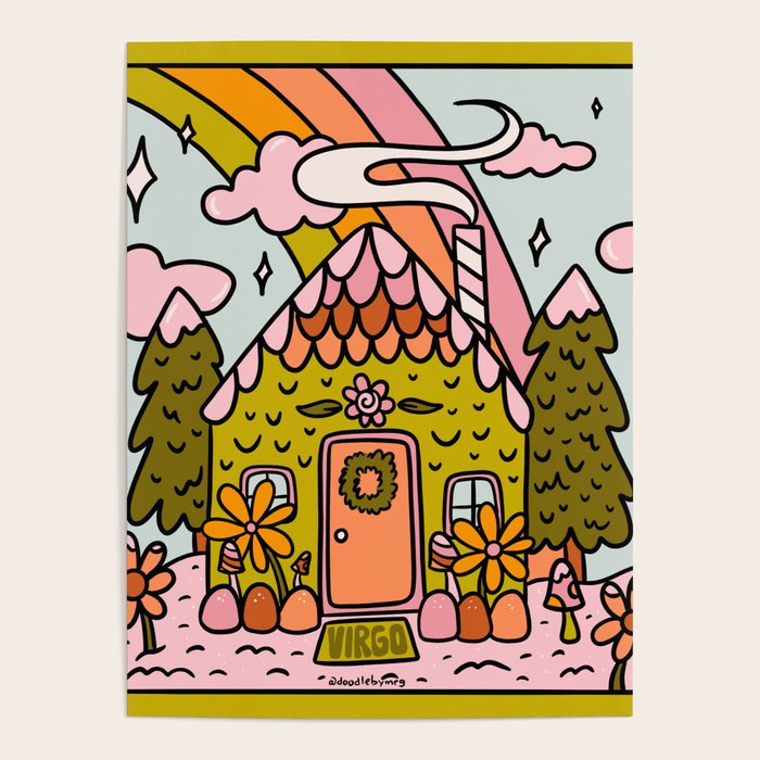 Virgo Gingerbread House Poster Gallery Image 4