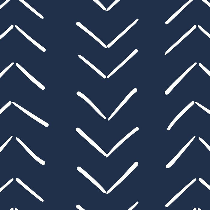 Boho Big Arrows in Navy Coffee Mug Gallery Image 2