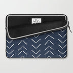 Boho Big Arrows in Navy Laptop Sleeve Gallery Image 2