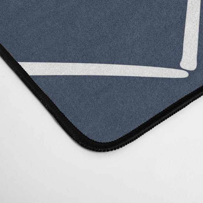 Boho Big Arrows in Navy Desk Mat Gallery Image 4