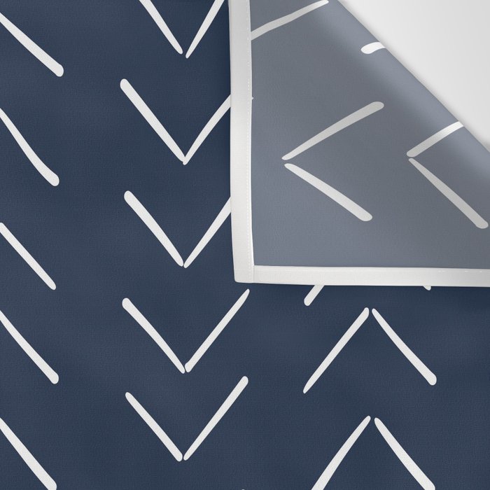 Boho Big Arrows in Navy Wall Tapestry Gallery Image 3