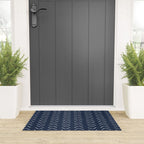 Boho Big Arrows in Navy Welcome Mat Gallery Image 3
