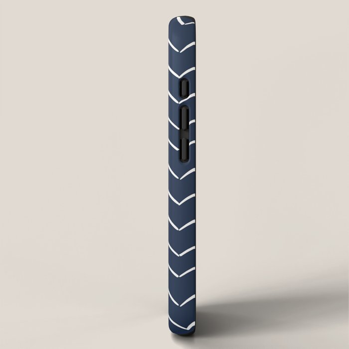 Boho Big Arrows in Navy iPhone Case Gallery Image 2