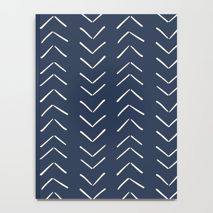Boho Big Arrows in Navy Notebook Gallery Image 4
