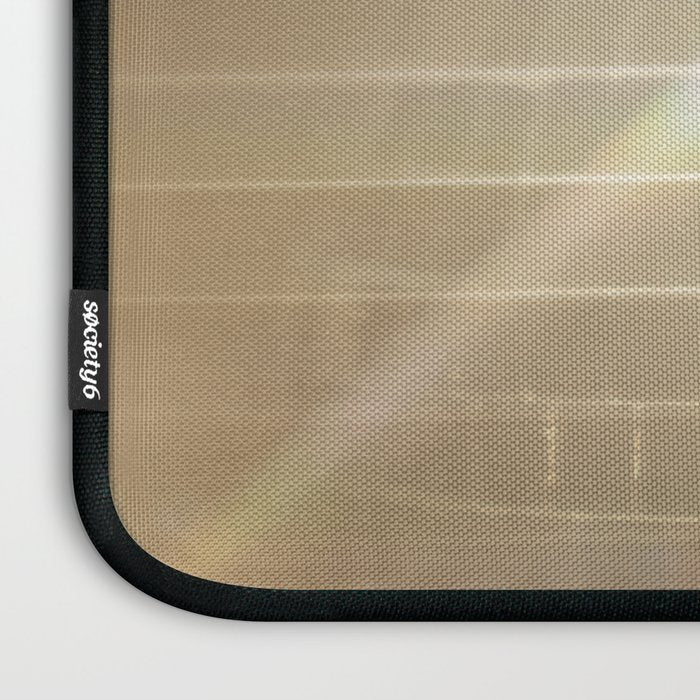 Golden Disco Ball 70s Festive Sparkle Glow Photography Laptop Sleeve Gallery Image 3