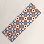 Moroccan Tile - poppy Yoga Mat Gallery Image 1