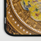 Ceiling Mural of the Palais Garnier Opera House, Paris, France color photograph - photography by  Marc Chagall  Laptop Sleeve Gallery Image 3