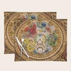 Ceiling Mural of the Palais Garnier Opera House, Paris, France color photograph - photography by  Marc Chagall  Placemat Gallery Image 1