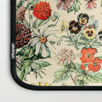 Wildflower Diagram // Fleurs II by Adolphe Millot XL 19th Century Science Textbook Artwork Laptop Sleeve Gallery Image 3