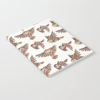 Owls in Flight - Brown Palette Notebook Gallery Image 2