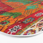 Antique Persian Hunting Rug With Lion Print Bath Mat Gallery Image 3