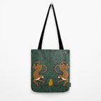 Leopard Vase - midnight Tote Bag Gallery Image 2