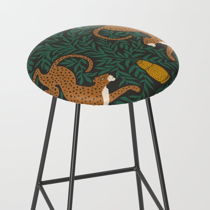 Leopard Vase - midnight Stool Gallery Image 2