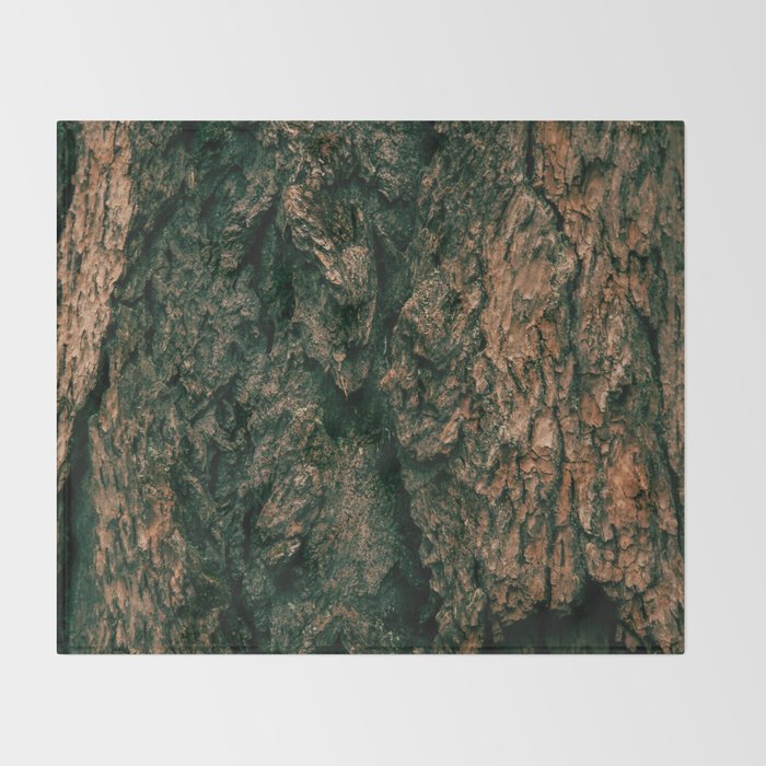 Tree Bark Throw Blanket Gallery Image 2