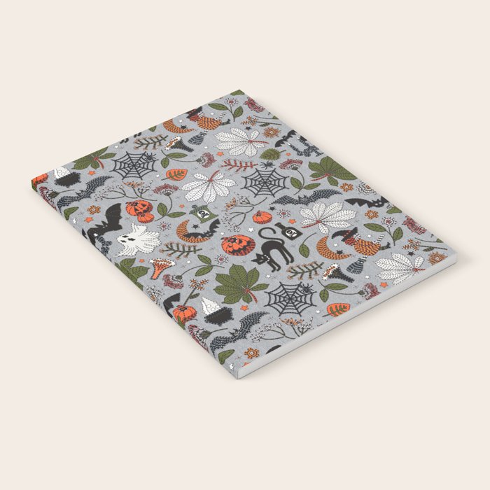 Embroidered halloween Notebook Gallery Image 2