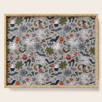 Embroidered halloween Serving Tray Gallery Image 1