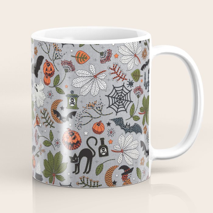 Embroidered halloween Coffee Mug