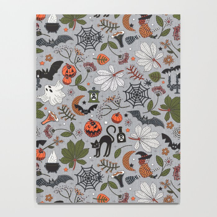 Embroidered halloween Notebook Gallery Image 4