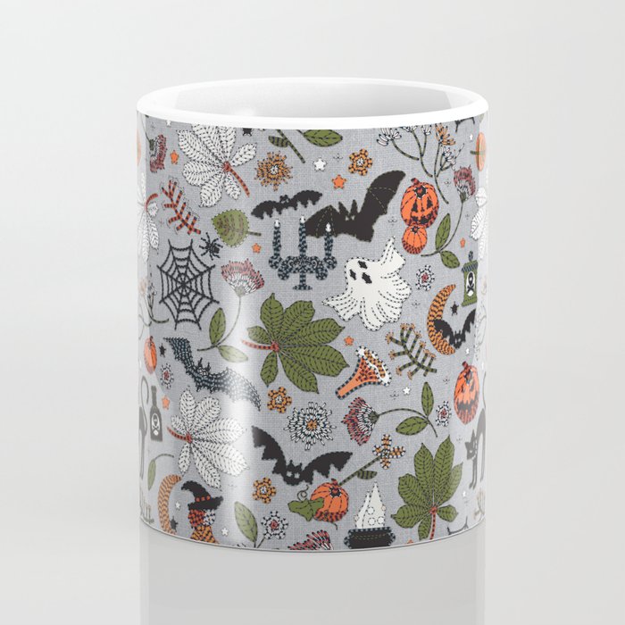 Embroidered halloween Coffee Mug Gallery Image 4