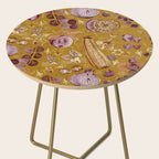 Garden Vegetables & Fresh Fruit in Harvest Yellow Side Table Gallery Image 2