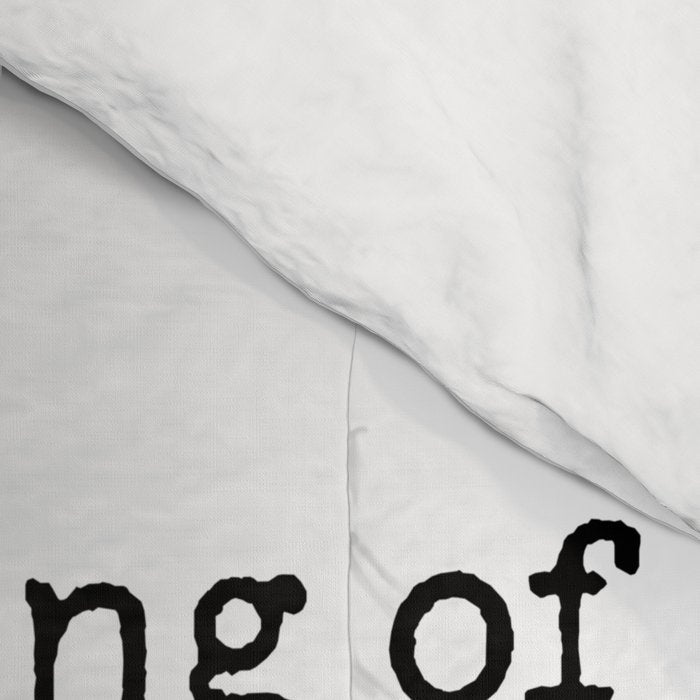 The meaning of  life is to find  your gift.  The purpose of  life is to give it  away.  Pablo Picasso Comforter Gallery Image 4