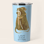 Love each otter Travel Mug Gallery Image 1