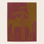 Steady Red Sand â Desert-Inspired Cowboy Art Poster Gallery Image 4