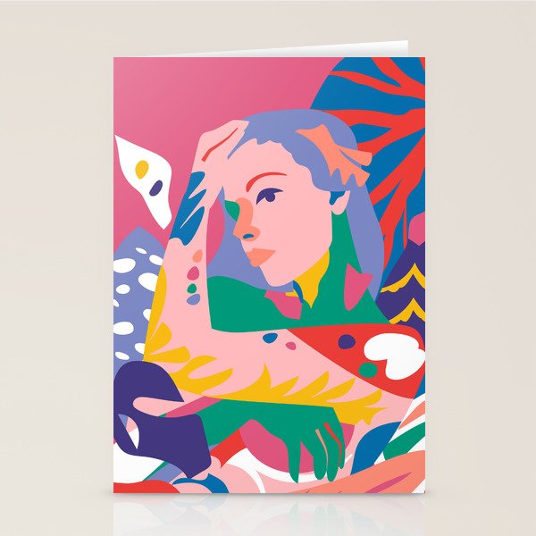 Wild Woman Stationery Card Gallery Image 2