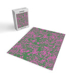 Pink petals on green Jigsaw Puzzle Gallery Image 2