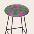 Pink petals on green Stool Gallery Image 2