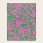 Pink petals on green Notebook Gallery Image 4