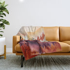 Amber Forest Throw Blanket Gallery Image 1