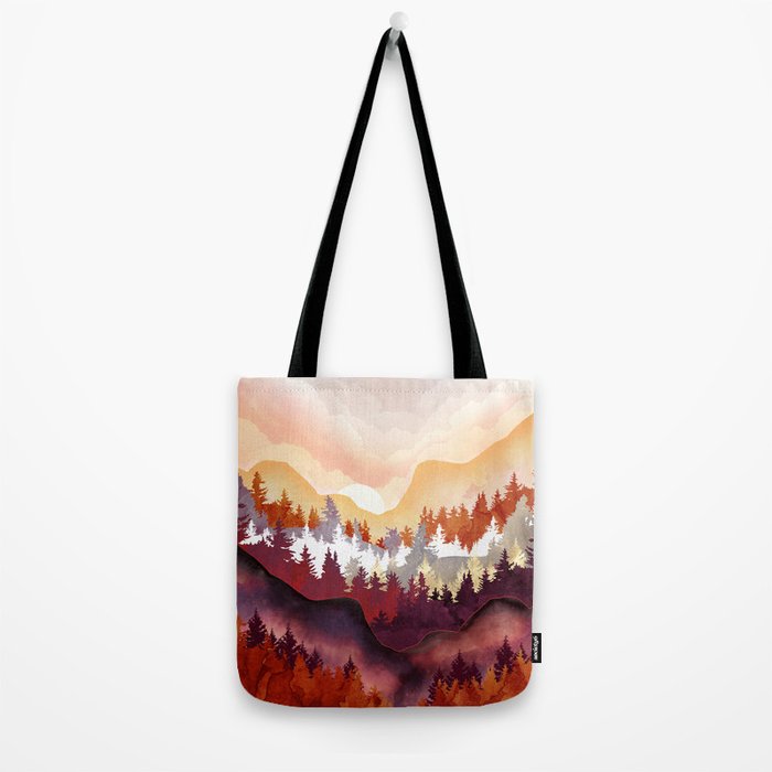 Amber Forest Tote Bag Gallery Image 2